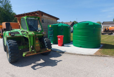 Nádrže na naftu pro Údržbu silnic Královéhradeckého kraje