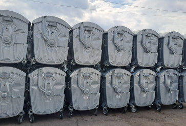 Kontejnery 1100 l pro Kišiněv