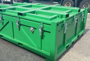 Přepravní ADR kontejnery CellCont na automobilové lithium-iontové (Li-Ion) baterie