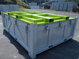 Přepravní ADR kontejnery CellCont na automobilové lithium-iontové (Li-Ion) baterie